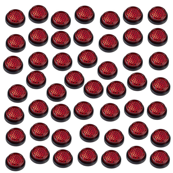 50 x 20mm Self Adhesive Reflectors