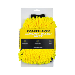 Luxury Wash Mitt – soft microfibre mitt for motorcycle and car cleaning.