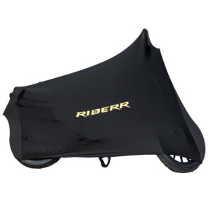 Riderr Indoor Motostretch Cover – indoor motorcycle protective cover.