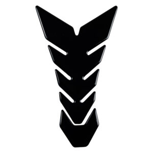 Riderr Tank Pad V1 Black – protective black motorcycle tank pad.