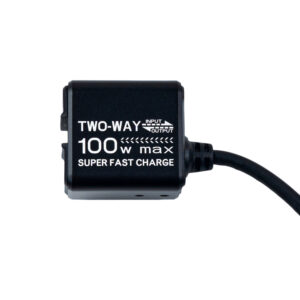 RIDERR TwinVolt 2-Way Charger – dual motorcycle battery charger.